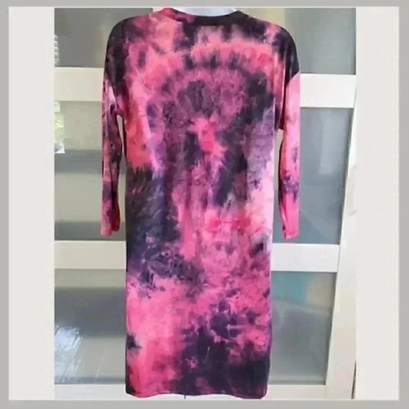 Tie Dye Happy Face Dress Size Small - Picture 4 of 6